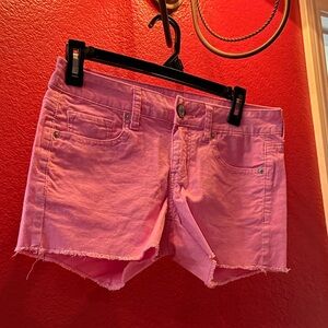 Pink Women's Denim Shorts